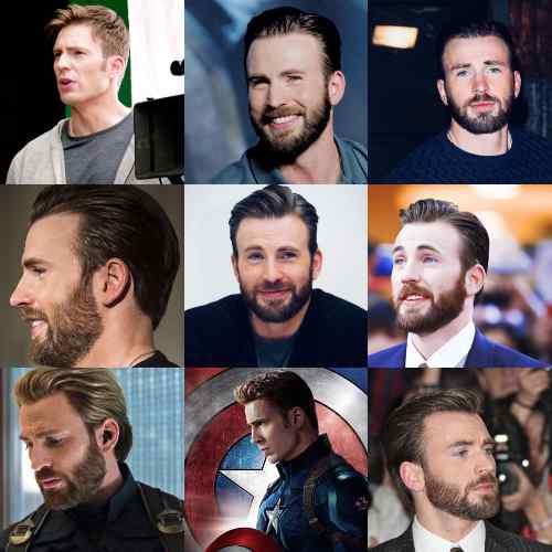  corte de pelo chris evans