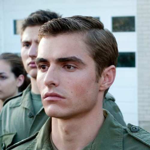 dave franco side part haircut