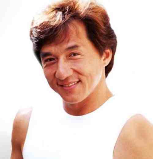 jackie chan hair color