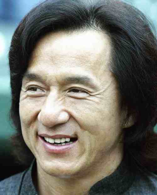 jackie chan long hairstyle