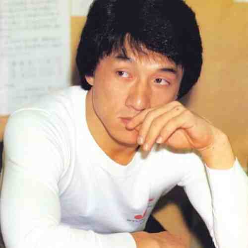 jackie chan young haircut