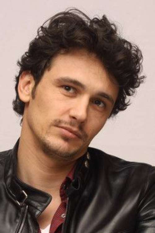 james franco messy medium length hair