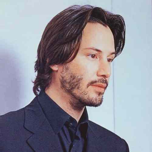 keanu reeves hairstyles new style matrix