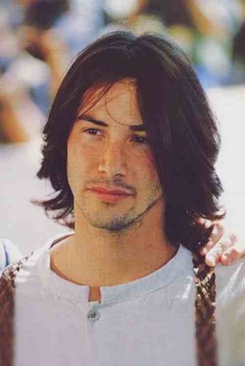 keanu reeves long hairstyles for men