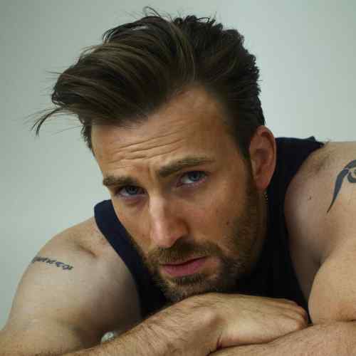 new chris evans haircut