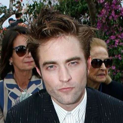 robert pattinson messy spikes hairstyle