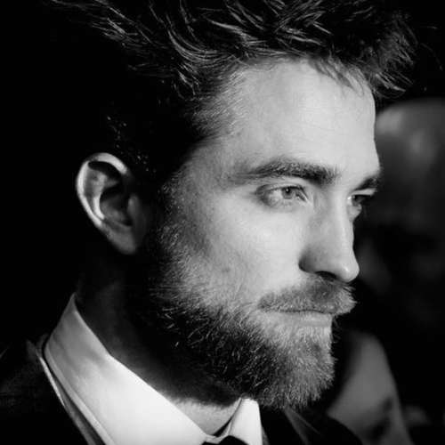 robert pattinson new beard style