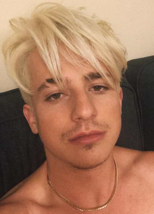 charlie puth hairstyle blonde