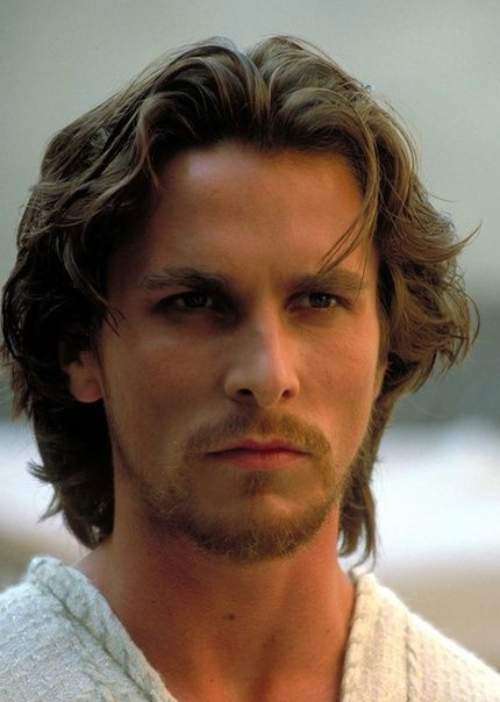 christian bale long hairstyle