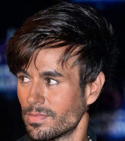 enrique iglesias long hairstyle