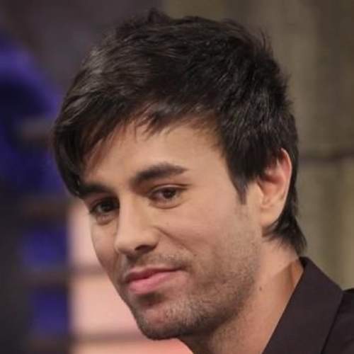 enrique iglesias messy hairstyle