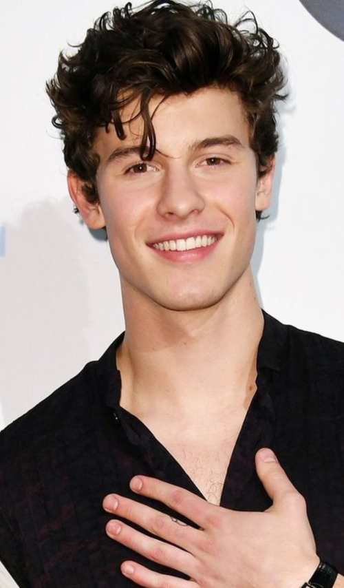 shawn mendes curly new haircut