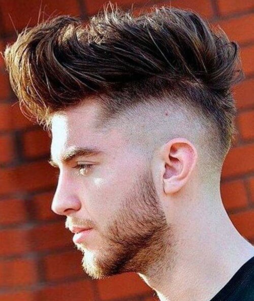 bald fade cut latest hairstyle low fade side part cut