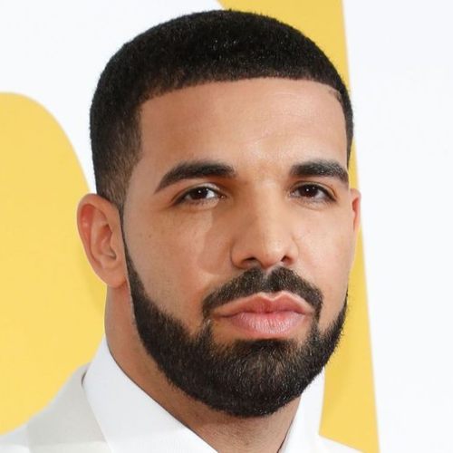 drake haircut line with beard