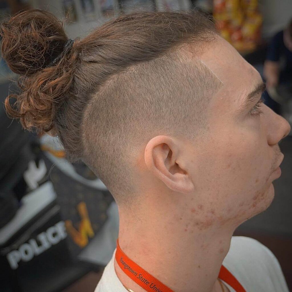 deanothebarber_ f boy haircut latest man bun hairstyle