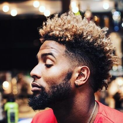 how does odell beckham get his hair curly