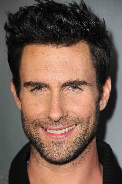 adam levine black hairstyle