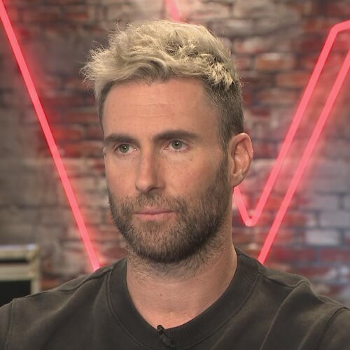 adam levine fade side part haircut