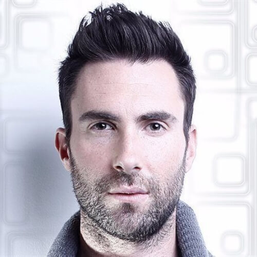 adam levine haircuts