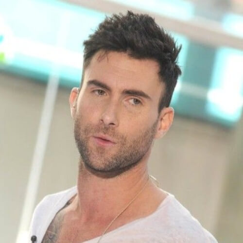 Adam Levine Hairstyle  照片图像