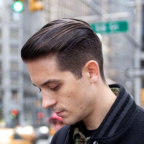 g eazy side part haircut