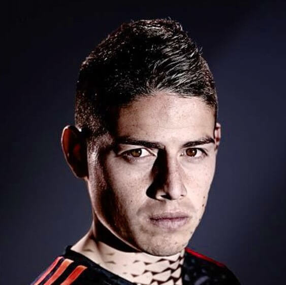 james rodriguez disconnected hairstyles