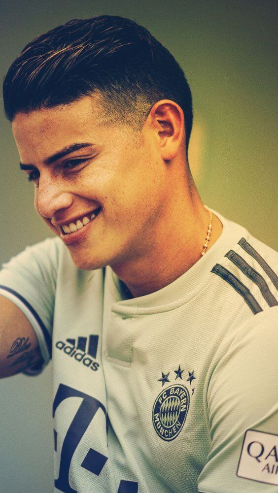 james rodriguez haircut