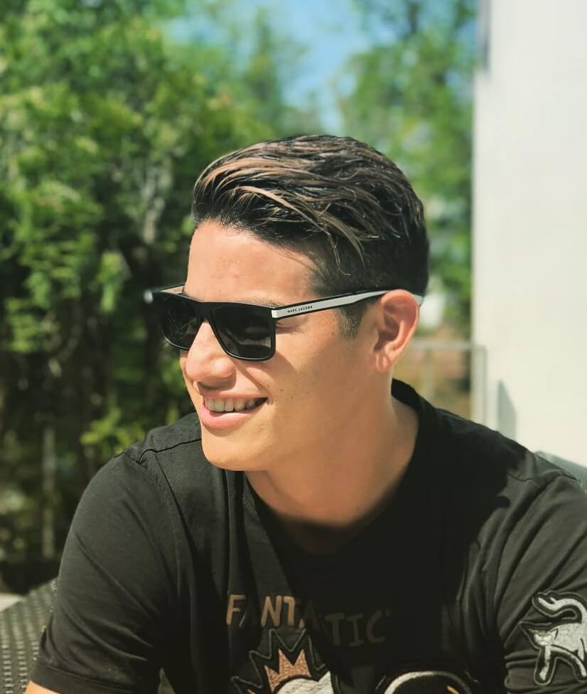 james rodriguez hair