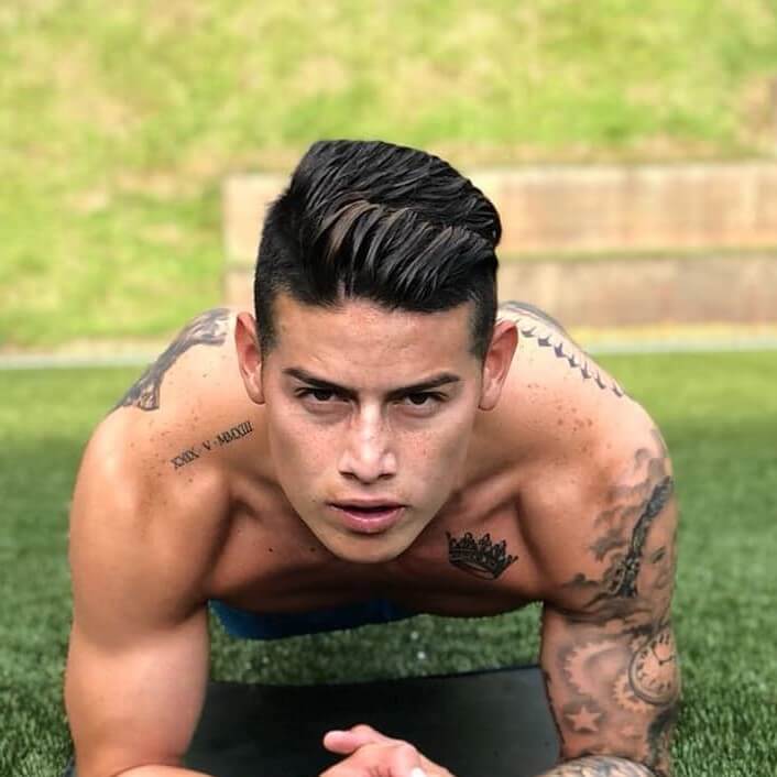 James Rodriguez Haircut 2023 New Updated Pictures 