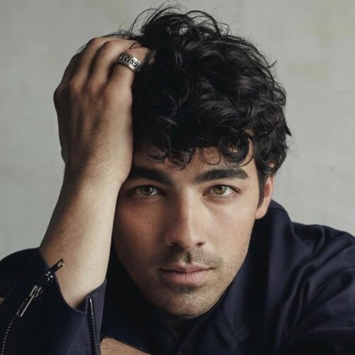 joe jonas curly hair