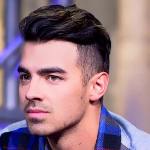 joe jonas undercut fade