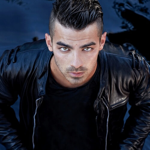 joe jonas undercut mohawk top