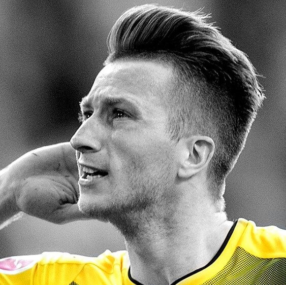 marco reus fade haircut