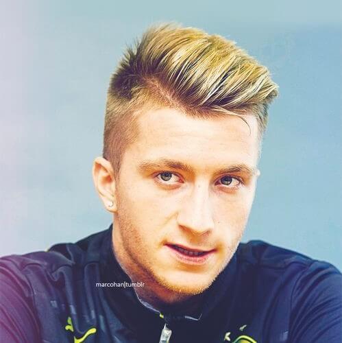 marco reus high textured comb short pomp