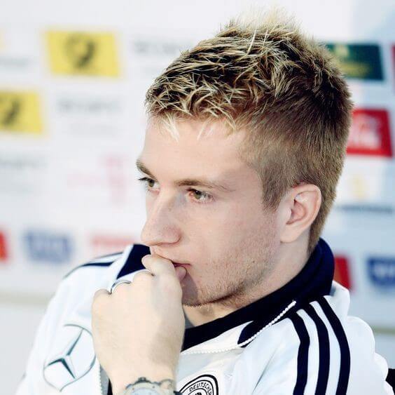 marco reus spiky fringe