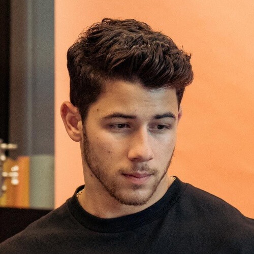 nick jonas hairstyle