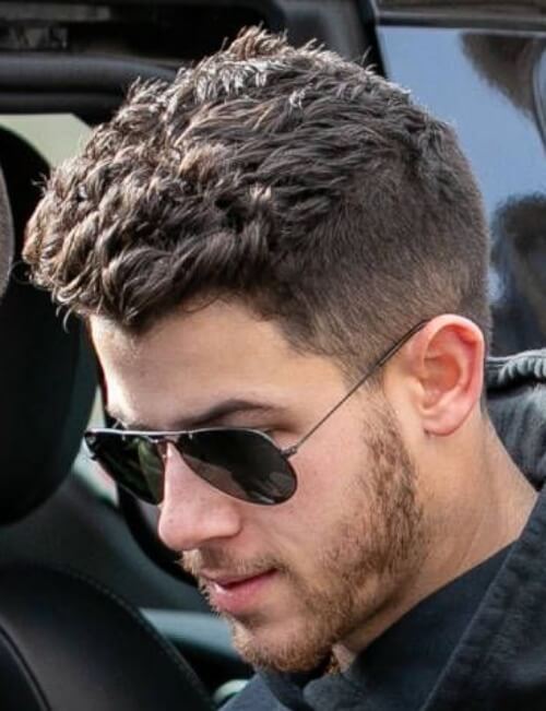 nick jonas short haircut