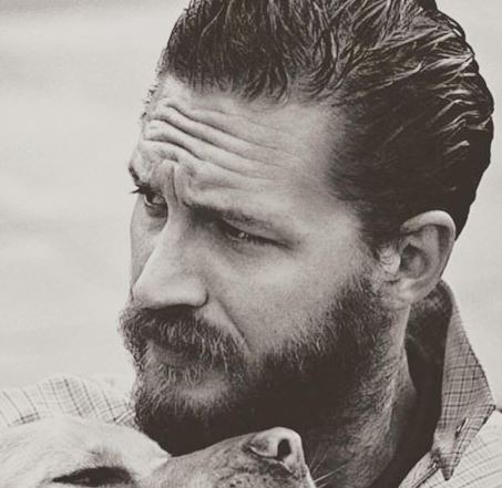 tom hardy hair with beard style mad max style