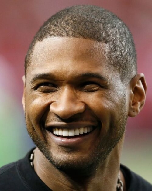 pictures of usher haircut