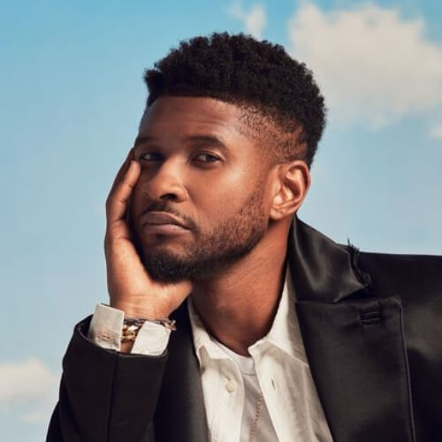 pictures of usher haircut