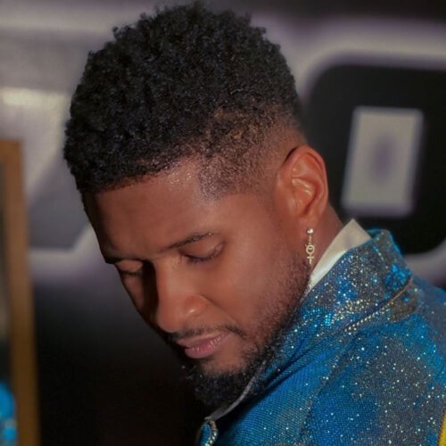 usher haircut name