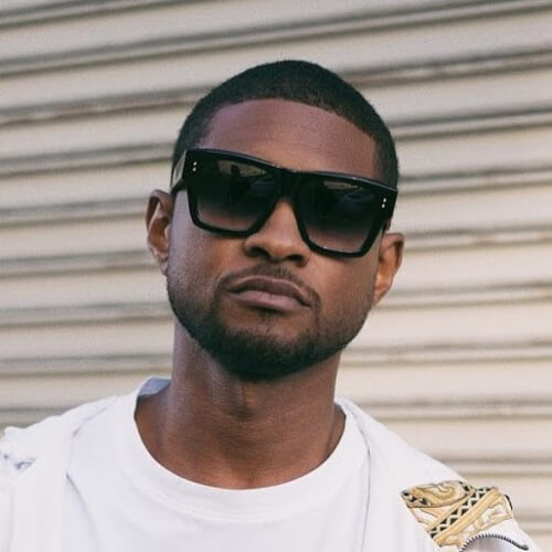 pictures of usher haircut