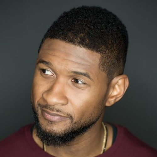 usher New Hair Fade Haarschnitte